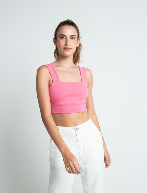 Camiseta tipo crop