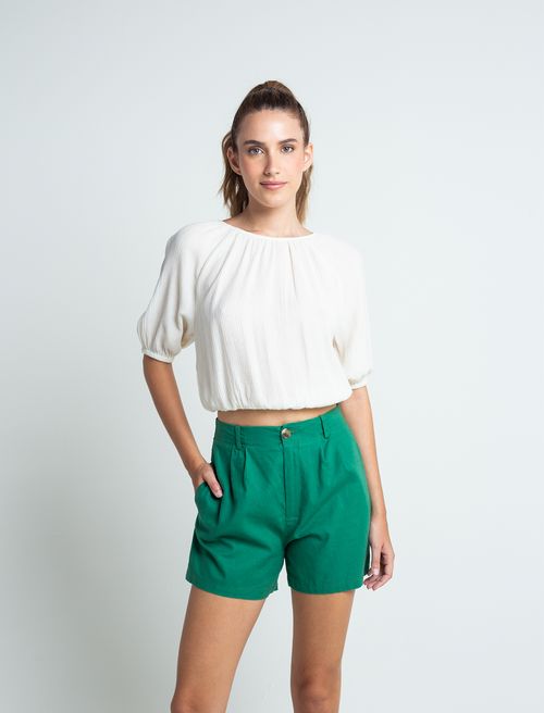 Camisa manga 3/4