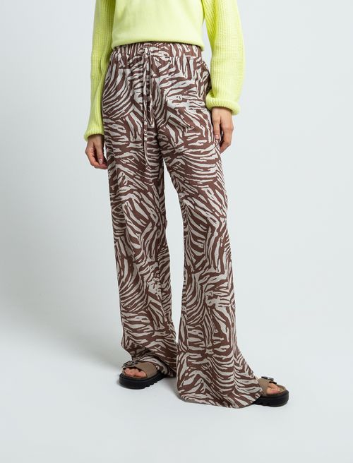 Pantalón de tela fluida