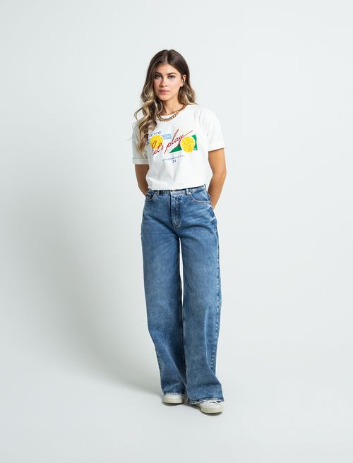 Camiseta estampada