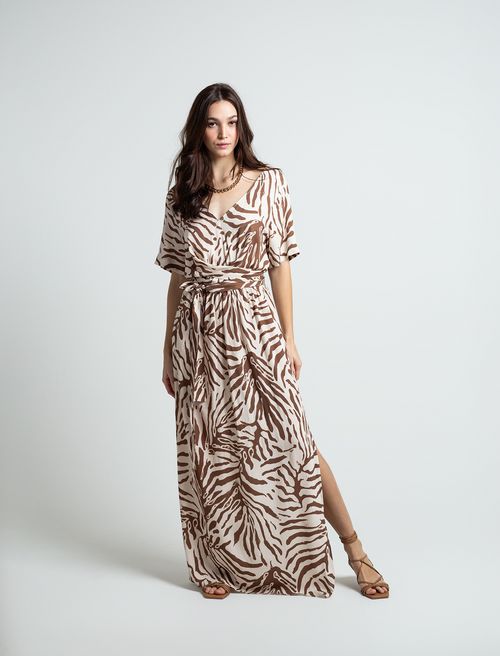 Vestido de tela fluida