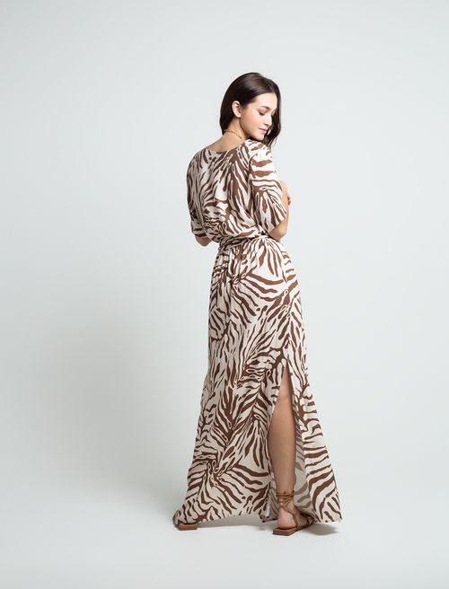 Vestido de tela fluida