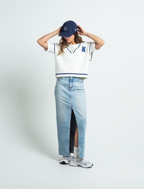 Camiseta tejida manga corta