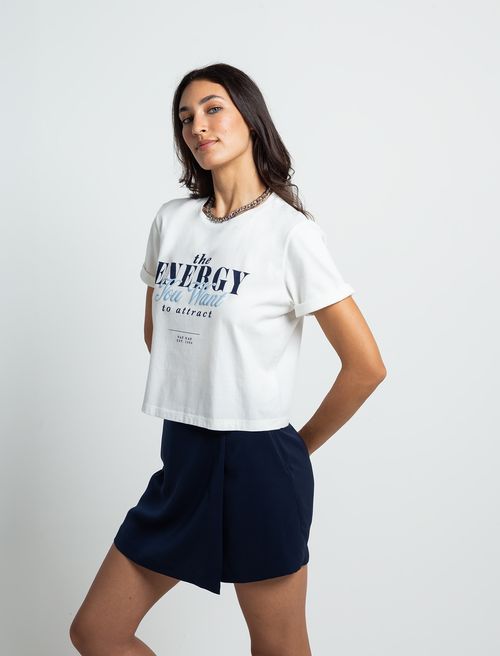 Camiseta básica manga corta