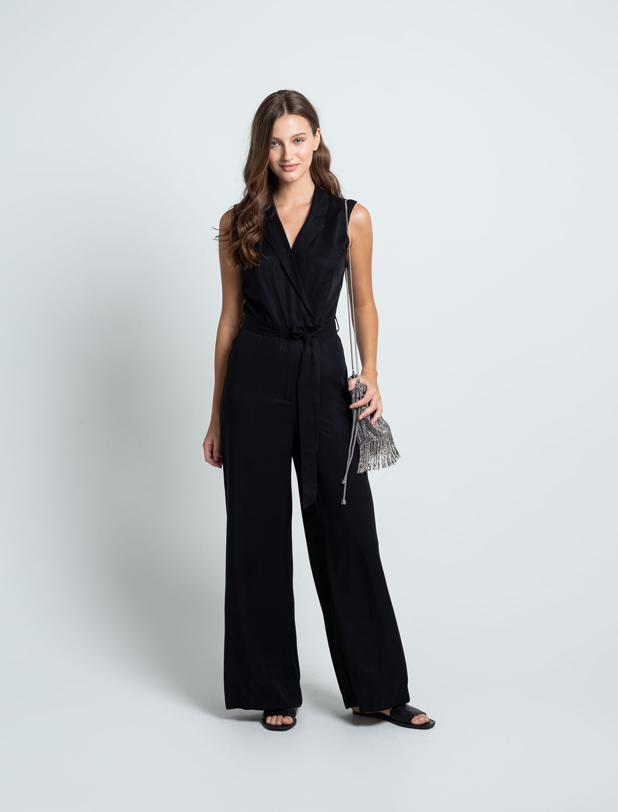 Enterizos Pegados Enterizos Negros De Moda Enterizo Palazzo Negro