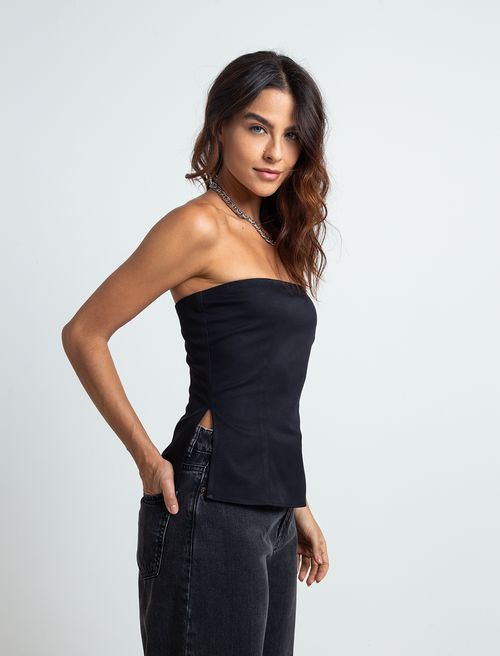 Camisa strapless