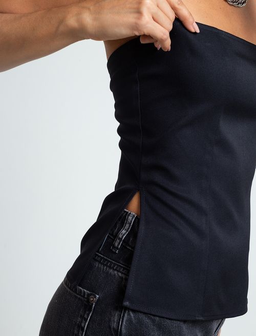 Camisa strapless