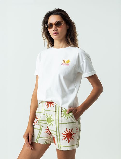 Camiseta estampada sunshine