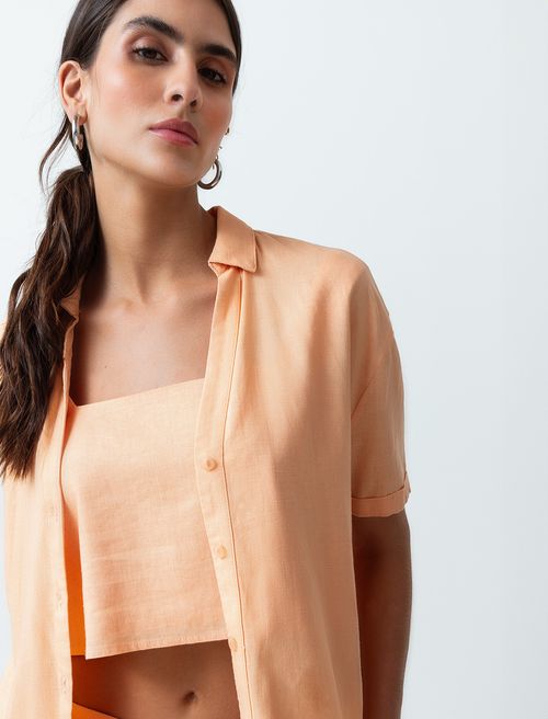 Camisa de tela fluida