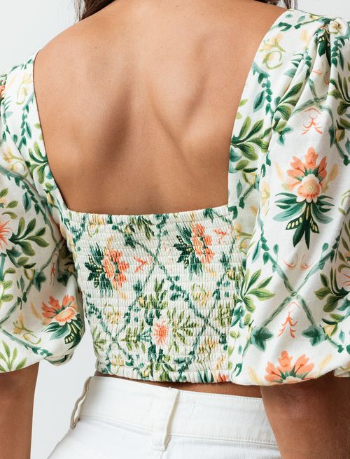 Camisa manga 3/4
