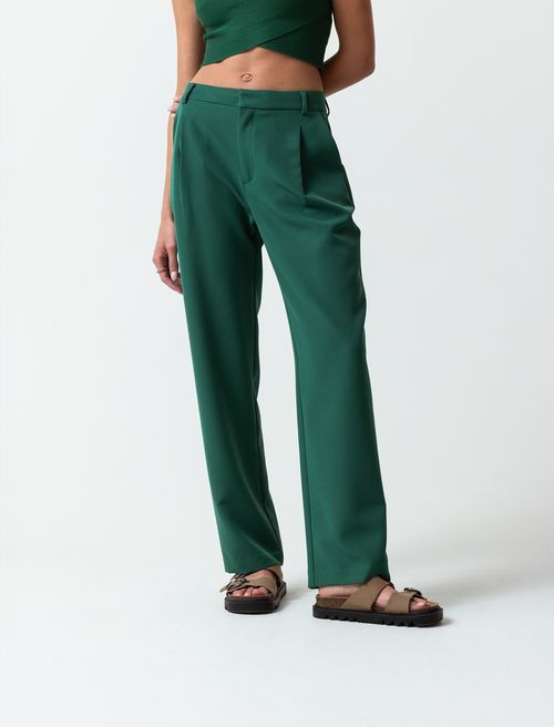 Pantalón elegante bota recta