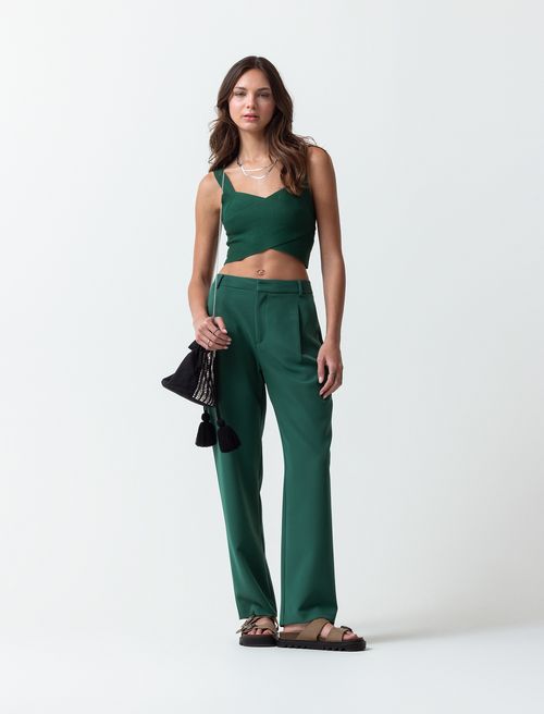 Pantalón elegante bota recta