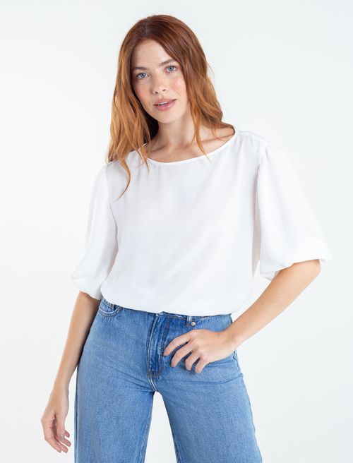 Camisa manga 3/4