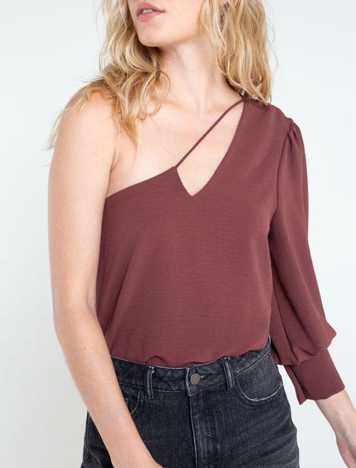 Camisa con tira decorativa