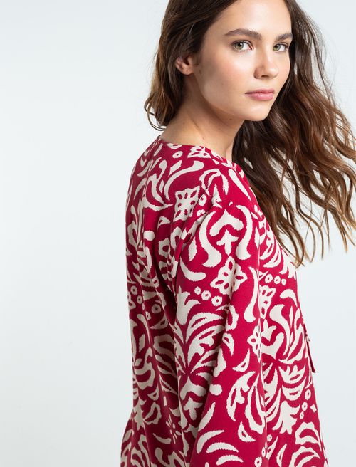 Camisa clásica estampada