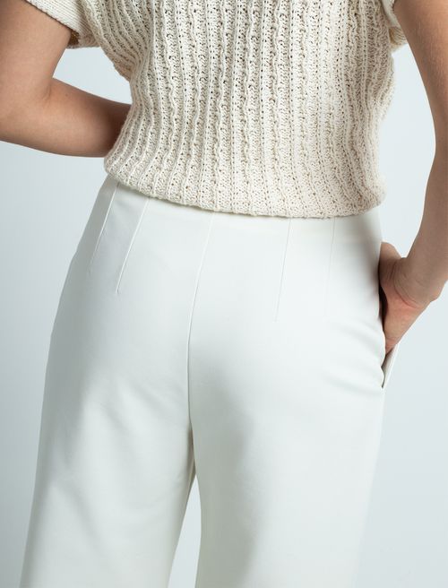 Pantalón de tela fluida
