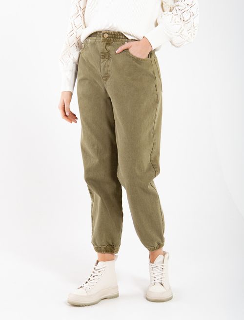 Pantalón baggy de tiro súper alto