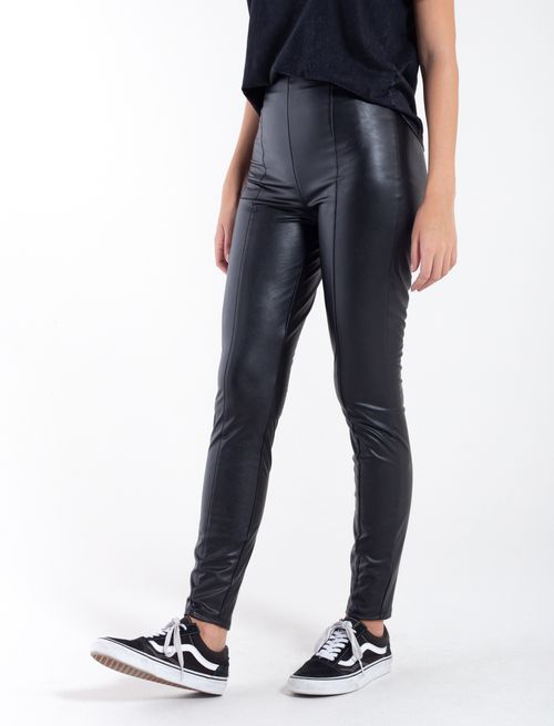 Pantalón ajustado de tiro alto