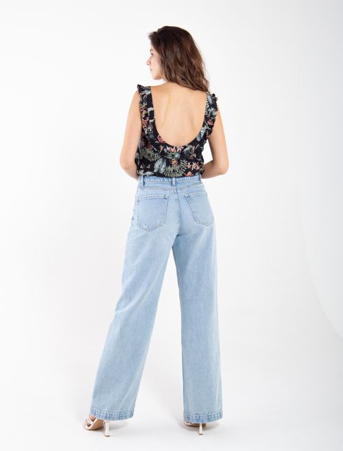 Camisa de tiras con boleros