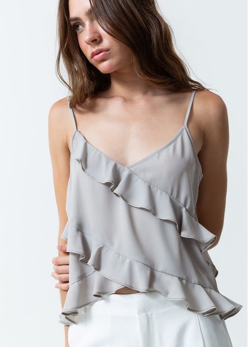 Camisa de cortes con boleros