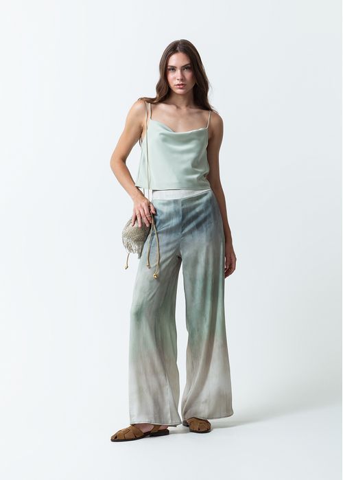Pantalón con diseño tie-dye