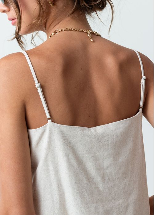 Camisa de tela fluida