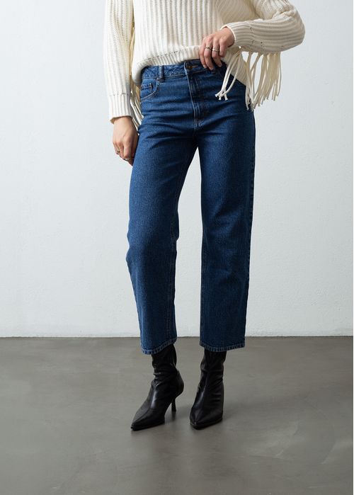 Jean Straight cinco bolsillos