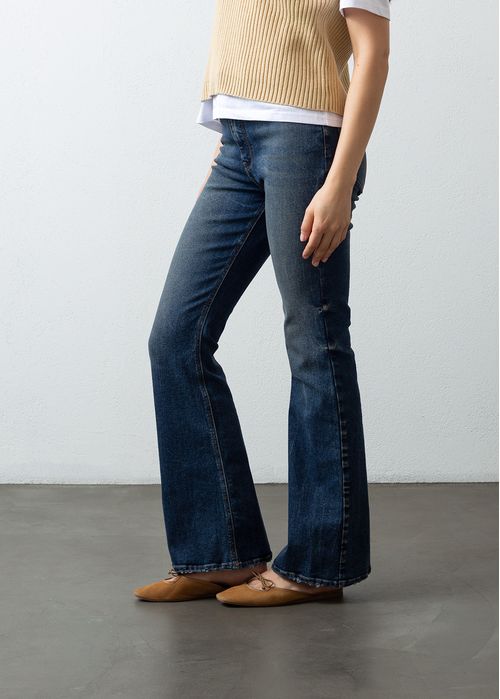 Jean Flare con dirty