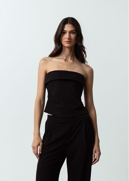 Camisa strapless