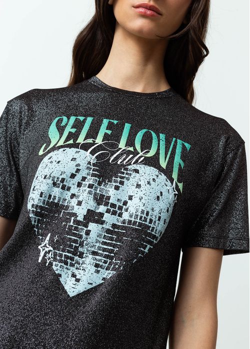 Camiseta estampada en frente