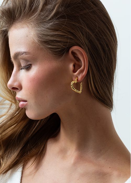 Aretes de corazón
