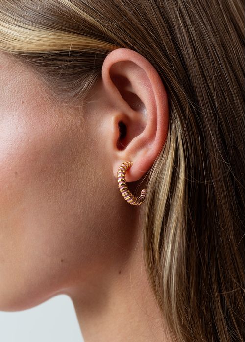 Aretes surtidos dorados
