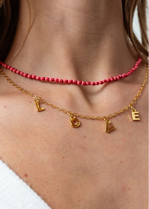 Collar de doble cadena