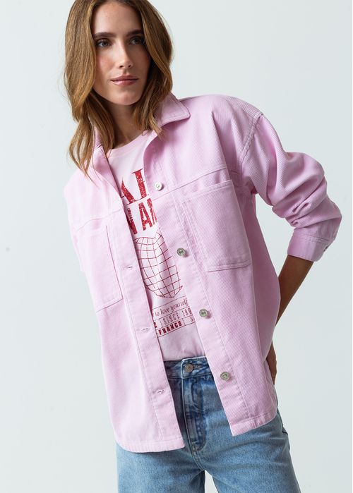 Chaqueta clásica en corduroy