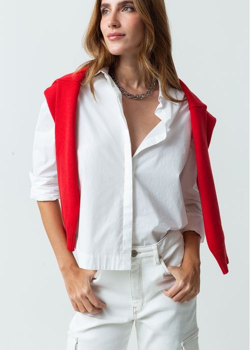 Camisa clásica manga larga