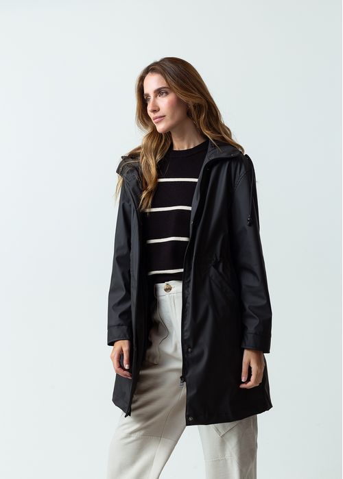 Chaqueta en tela impermeable