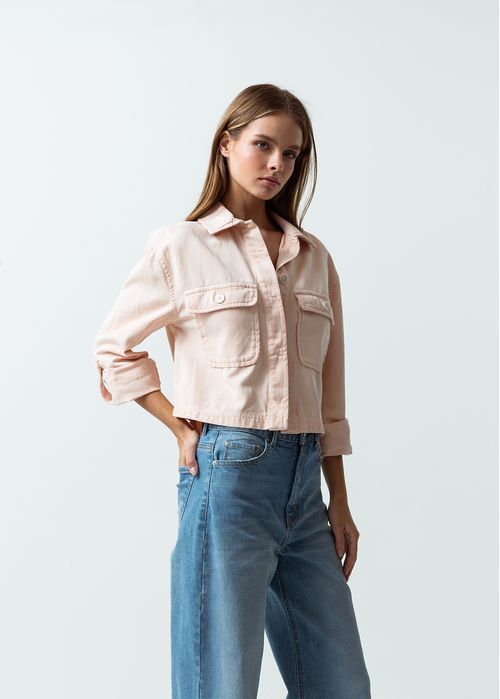 Chaqueta trucker en denim