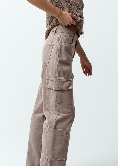 Pantalón Straight fit tiro alto