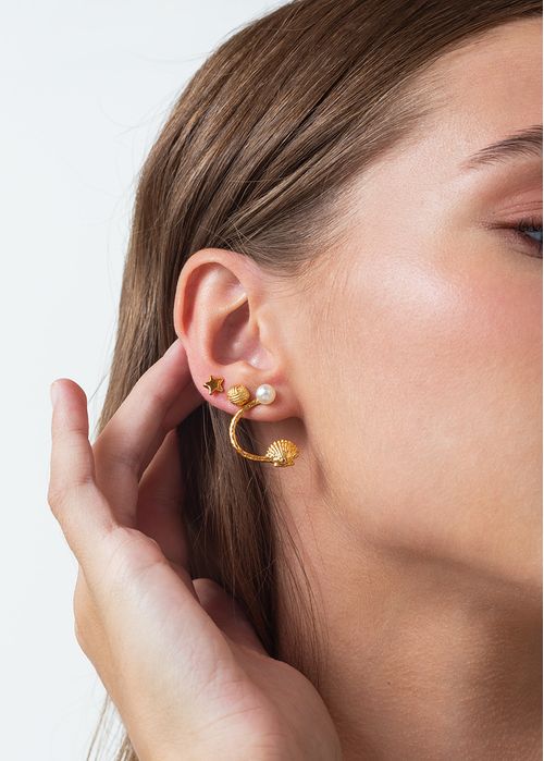 Juego de aretes en trío