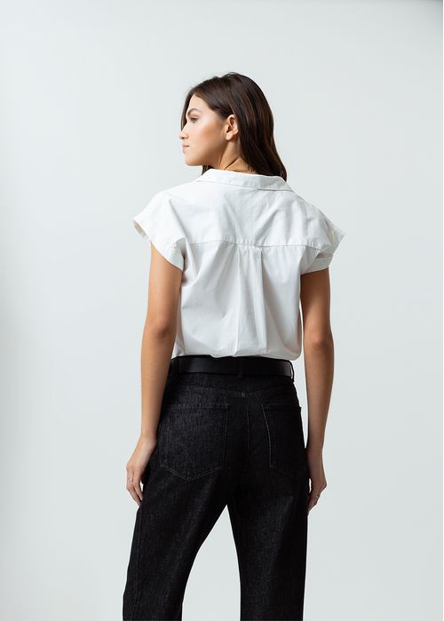Camisa manga corta rodada