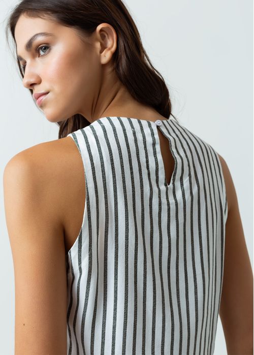 Camisa manga sisa a rayas