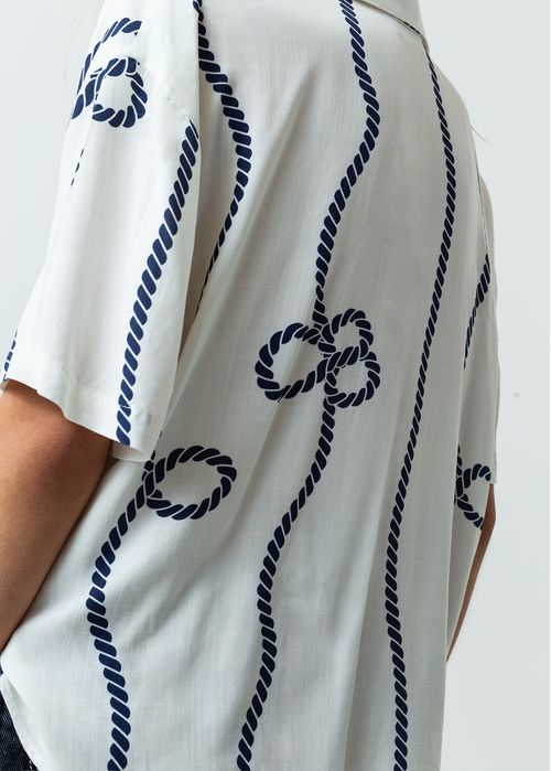 Camisa manga corta estampada