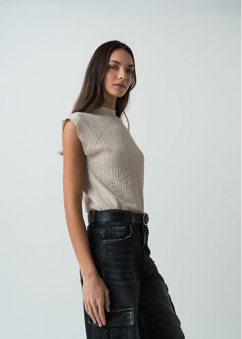 Camiseta manga corta rodada