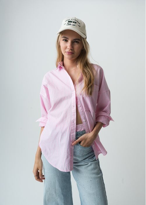 Camisa manga larga a rayas