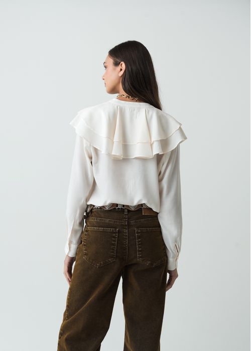 Camisa manga larga con bolero