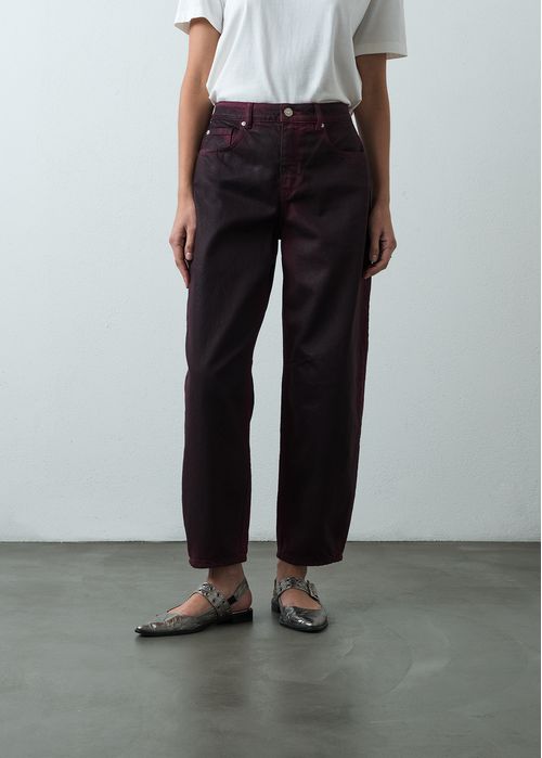 Jean Barrel tiro alto vintage