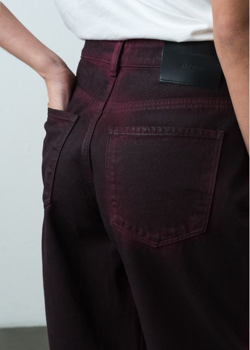 Jean Barrel tiro alto vintage