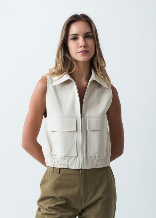 Chaleco con ajuste de cierre