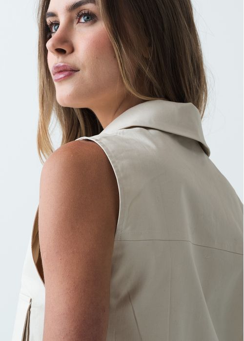 Chaleco con ajuste de cierre