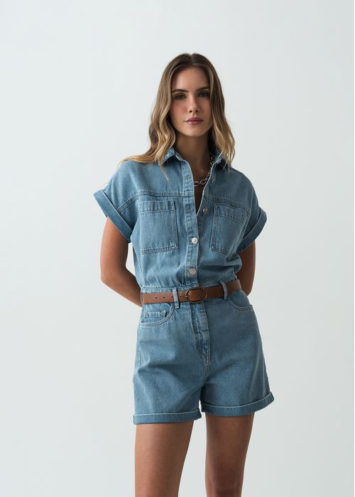 Enterizo en denim